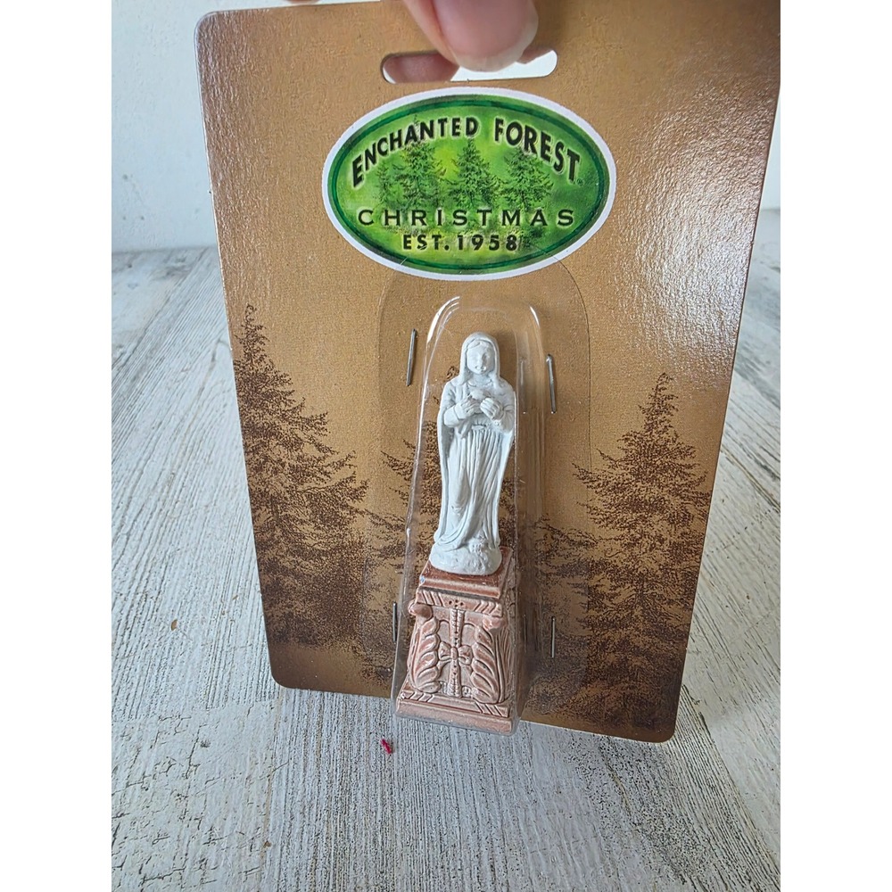 Enchanted Forest metal mother statue hitching post
